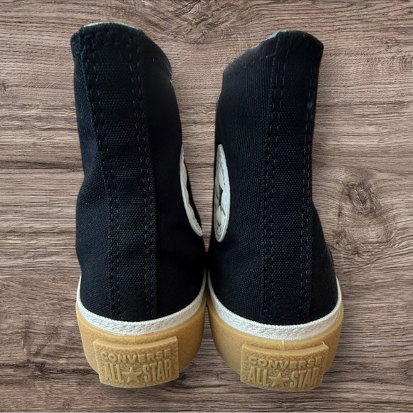 Converse Chuck Taylor All Star Retro Rubber High Top Black Gum NWOT & Box - Picture 5 of 9